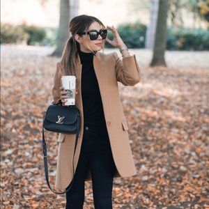 STELLA MCCARTNEY Camel Bryce Coat IT 40 US 4